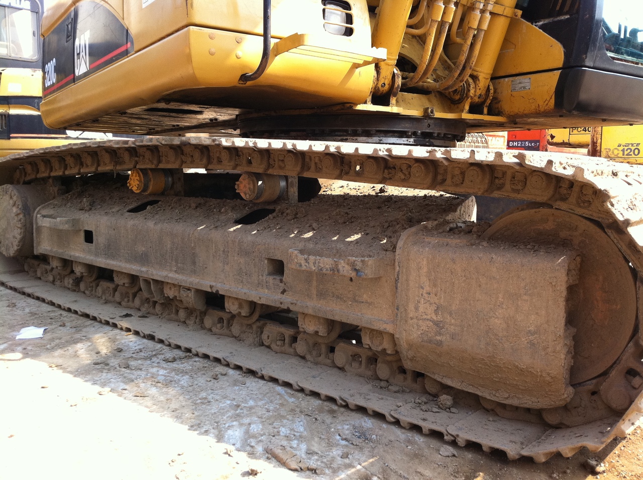 Excavadora de cadenas Caterpillar Cat 320C 320CL: foto 11