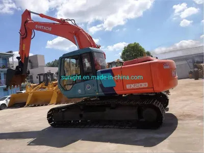 Good Price Japan Surplus Backhoe Hitachi Ex200 Excavator with Breaker Line for Sale - Excavadora de cadenas: foto 1 Good Price Japan Surplus Backhoe Hitachi Ex200 Excavator with Breaker Line for Sale - Excavadora de cadenas: foto 1