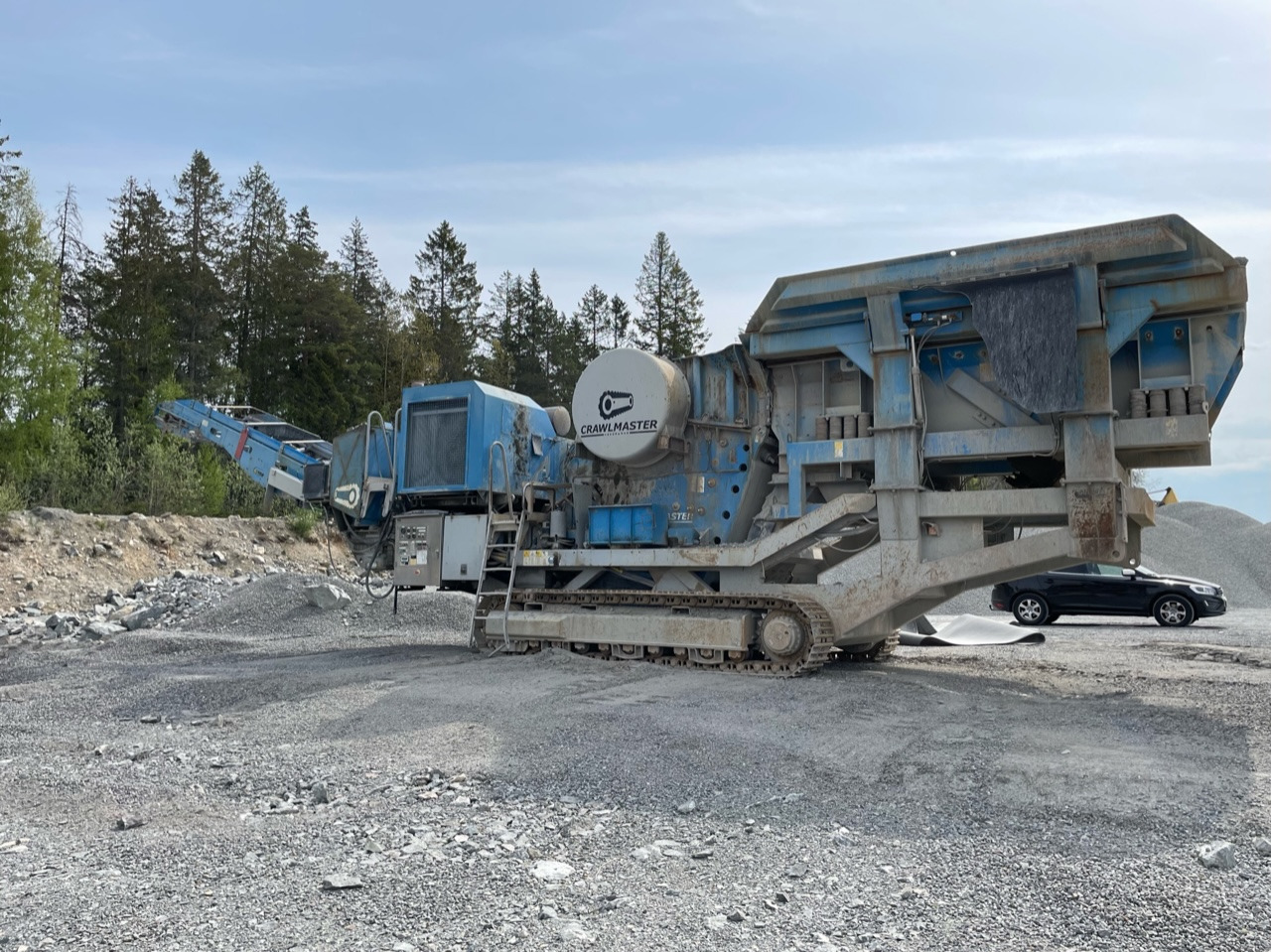 SANDVIK CM 1208 - Trituradora móvil: foto 1 SANDVIK CM 1208 - Trituradora móvil: foto 1
