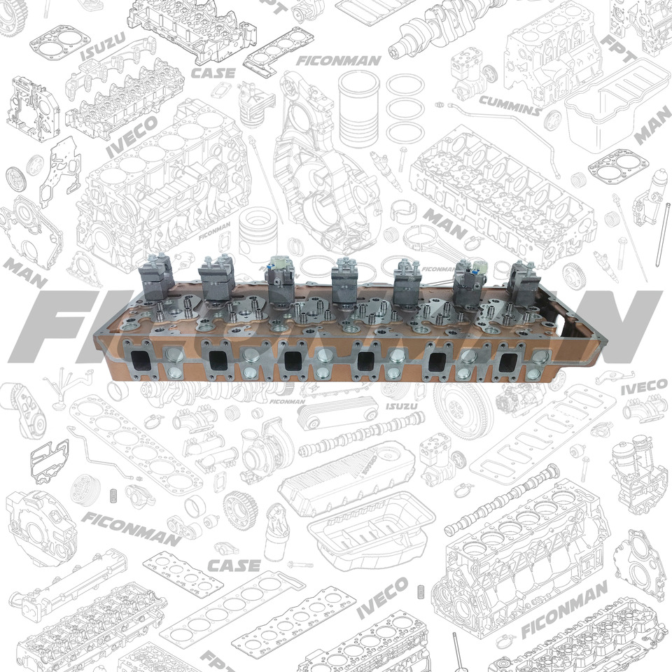 Ford Ford Trucks F-MAX ECOTORQ 12.7L CYLINDER HEAD GC466050APN,GC46-6050-AP, GC466050AP,GC46-6050-AK,GC466050AK - Cabezal de bloque para Camión: foto 1 Ford Ford Trucks F-MAX ECOTORQ 12.7L CYLINDER HEAD GC466050APN,GC46-6050-AP, GC466050AP,GC46-6050-AK,GC466050AK - Cabezal de bloque para Camión: foto 1
