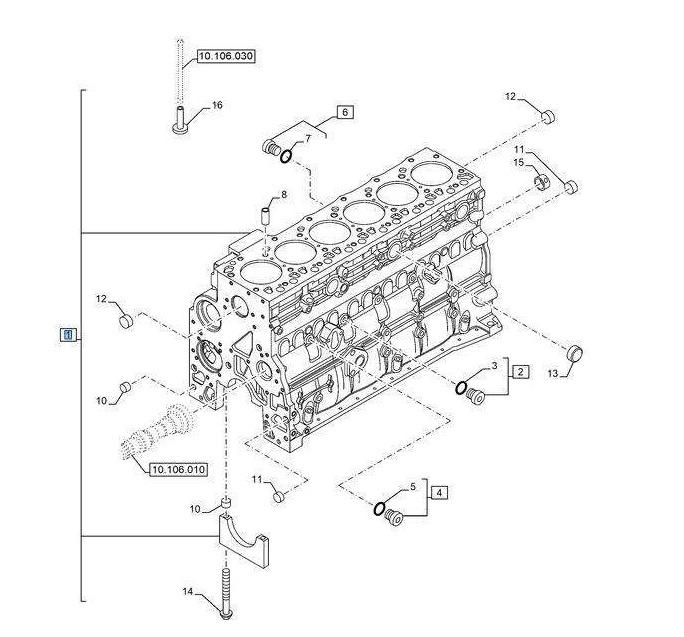 IVECO FPT F4HFE613Y Cylinder Block 504388602 - Bloque de cilindros para Tractor: foto 1 IVECO FPT F4HFE613Y Cylinder Block 504388602 - Bloque de cilindros para Tractor: foto 1