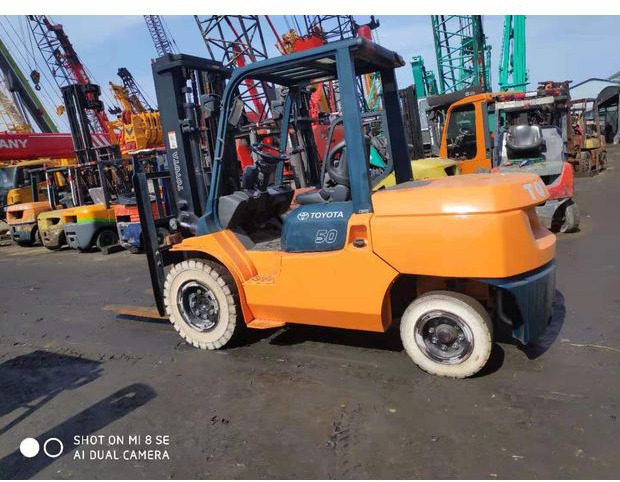 Carretilla elevadora 2016 Toyota 7FD50: foto 12
