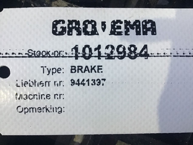Liebherr Brake - Discos de freno: foto 5 Liebherr Brake - Discos de freno: foto 5