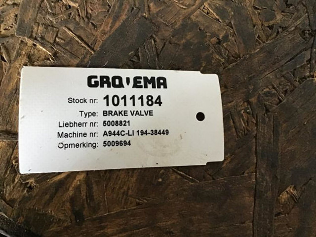 Válvula Liebherr Brake Valve: foto 9