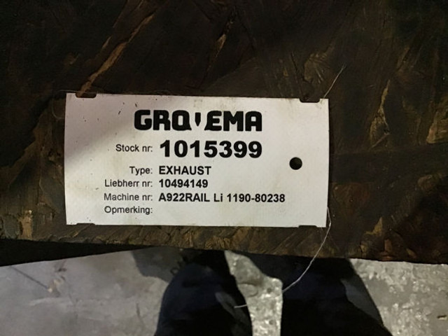 Liebherr Exhaust - Silenciador: foto 5 Liebherr Exhaust - Silenciador: foto 5