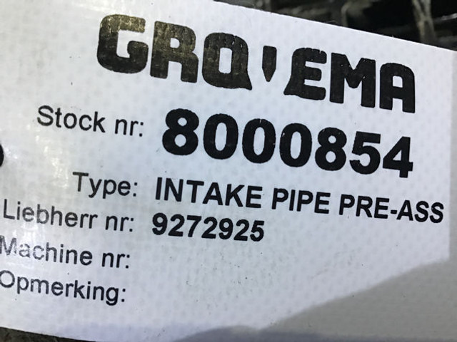 Tubo de admisión de aire Liebherr Intakepipe: foto 6