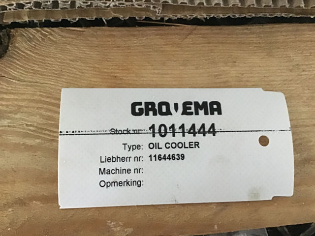 Enfriador de aceite nuevo Liebherr Oilcooler: foto 17