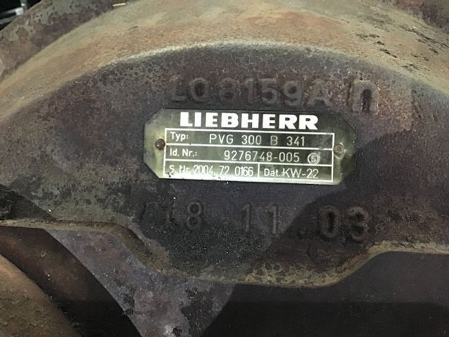 Liebherr PVG 300 B 341 - Bomba de dirección: foto 3 Liebherr PVG 300 B 341 - Bomba de dirección: foto 3