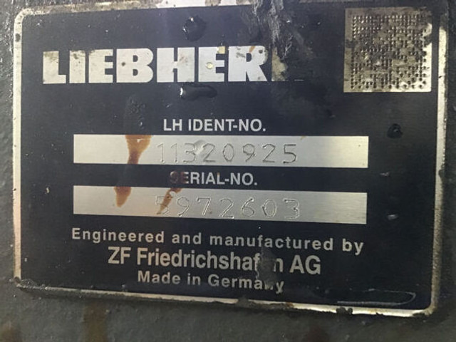 Liebherr Transmission - Caja de cambios: foto 4 Liebherr Transmission - Caja de cambios: foto 4