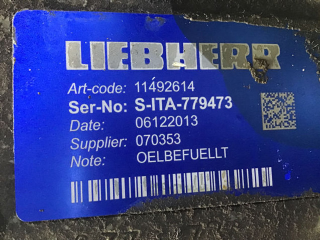 Liebherr Travel Gearbox - Caja de cambios: foto 4 Liebherr Travel Gearbox - Caja de cambios: foto 4
