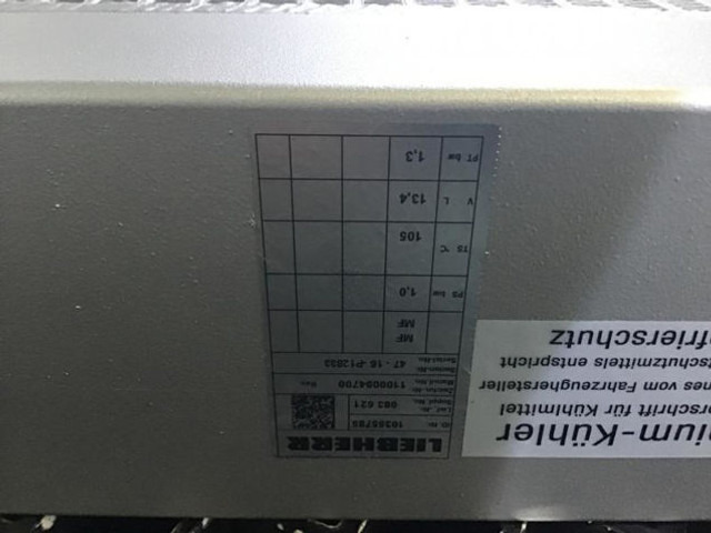 Intercooler nuevo Liebherr Watercooler: foto 14