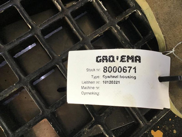 Piezas de recambio Liebherr Flywheel Housing: foto 8