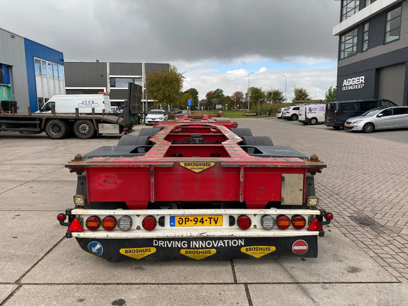 Broshuis 2 Connect 5 AKCC / 5 Axles / 3x Steering / 3x Lift Axle - Semirremolque portacontenedore/ Intercambiable: foto 2 Broshuis 2 Connect 5 AKCC / 5 Axles / 3x Steering / 3x Lift Axle - Semirremolque portacontenedore/ Intercambiable: foto 2