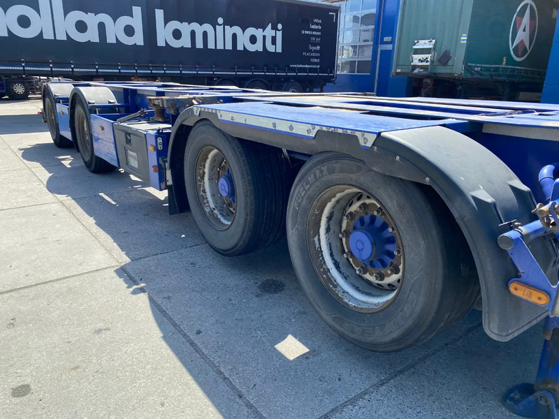 Semirremolque portacontenedore/ Intercambiable Broshuis 2Connect 2AKCC / 4 Axles / 3x Steering Axle / 2x Lift Axle: foto 7