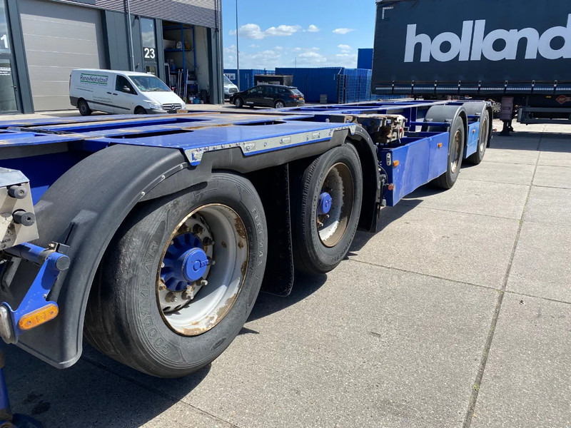 Semirremolque portacontenedore/ Intercambiable Broshuis 2Connect 2AKCC / 4 Axles / 3x Steering Axle / 2x Lift Axle: foto 8