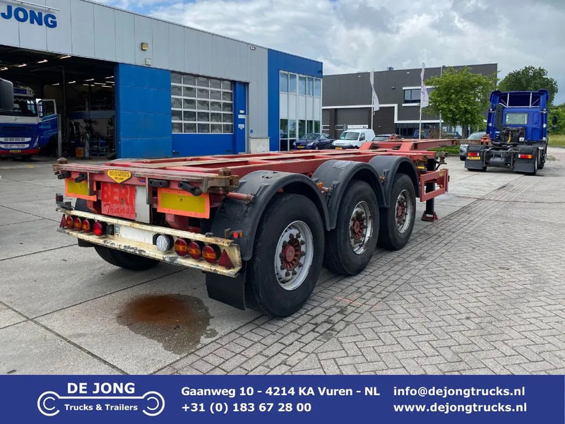 Broshuis MFCC / 2x Extendable / SAF + Disc Brakes / 1x Lift Axle / 45FT - Semirremolque portacontenedore/ Intercambiable: foto 1 Broshuis MFCC / 2x Extendable / SAF + Disc Brakes / 1x Lift Axle / 45FT - Semirremolque portacontenedore/ Intercambiable: foto 1