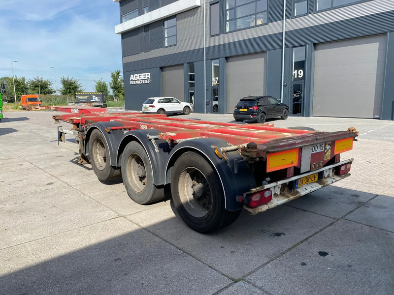 D-Tec FT-43-03V / Flexitrailer / 3x Extendable / SAF / 1x Lift Axle - Semirremolque portacontenedore/ Intercambiable: foto 3 D-Tec FT-43-03V / Flexitrailer / 3x Extendable / SAF / 1x Lift Axle - Semirremolque portacontenedore/ Intercambiable: foto 3