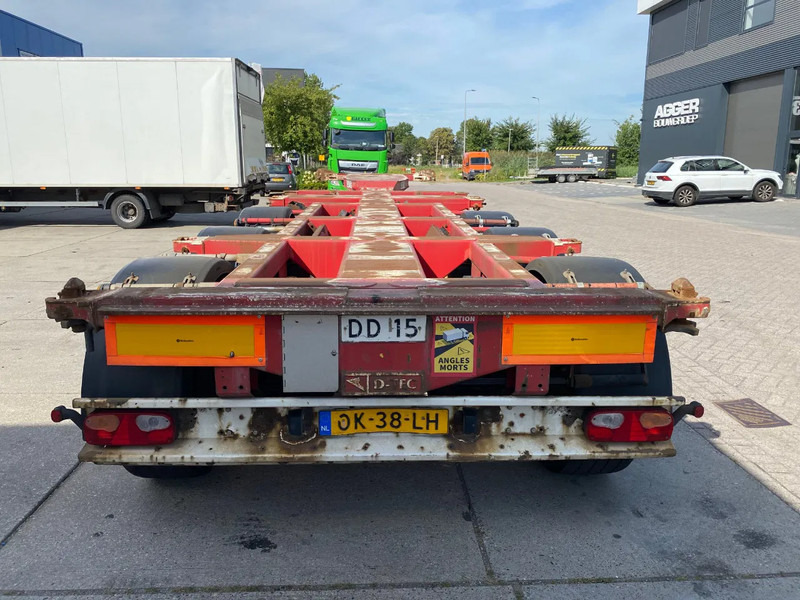D-Tec FT-43-03V / Flexitrailer / 3x Extendable / SAF / 1x Lift Axle - Semirremolque portacontenedore/ Intercambiable: foto 2 D-Tec FT-43-03V / Flexitrailer / 3x Extendable / SAF / 1x Lift Axle - Semirremolque portacontenedore/ Intercambiable: foto 2