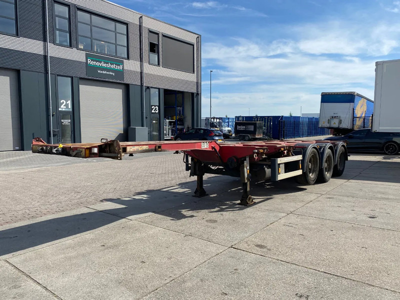 D-Tec FT-43-03V / Flexitrailer / 3x Extendable / SAF / 1x Lift Axle - Semirremolque portacontenedore/ Intercambiable: foto 4 D-Tec FT-43-03V / Flexitrailer / 3x Extendable / SAF / 1x Lift Axle - Semirremolque portacontenedore/ Intercambiable: foto 4