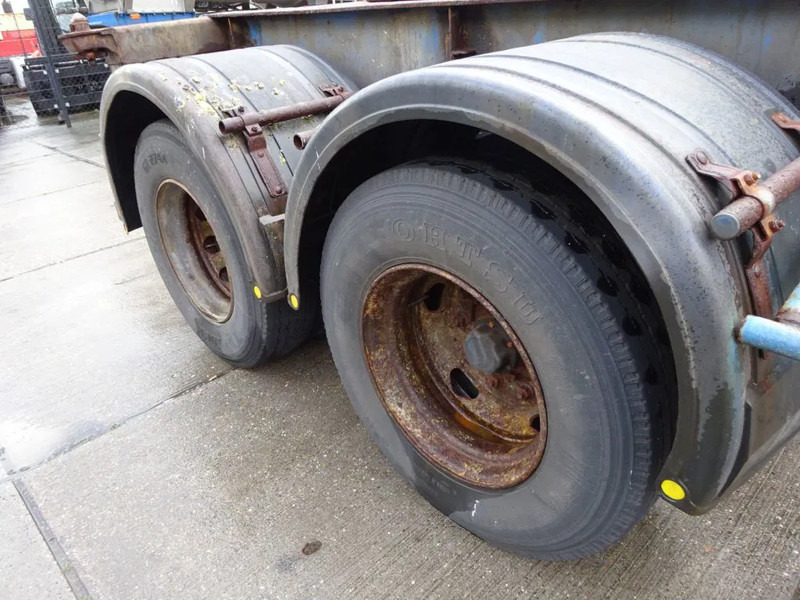 Groenewegen 20 FT Chassis / Steel Suspension / Double Tyres - Semirremolque portacontenedore/ Intercambiable: foto 4 Groenewegen 20 FT Chassis / Steel Suspension / Double Tyres - Semirremolque portacontenedore/ Intercambiable: foto 4