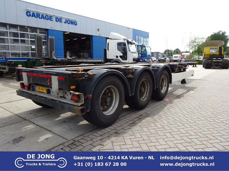 Kögel SW24 Container Chassis / 2x Extendable / BPW + Drum - Semirremolque portacontenedore/ Intercambiable: foto 1 Kögel SW24 Container Chassis / 2x Extendable / BPW + Drum - Semirremolque portacontenedore/ Intercambiable: foto 1