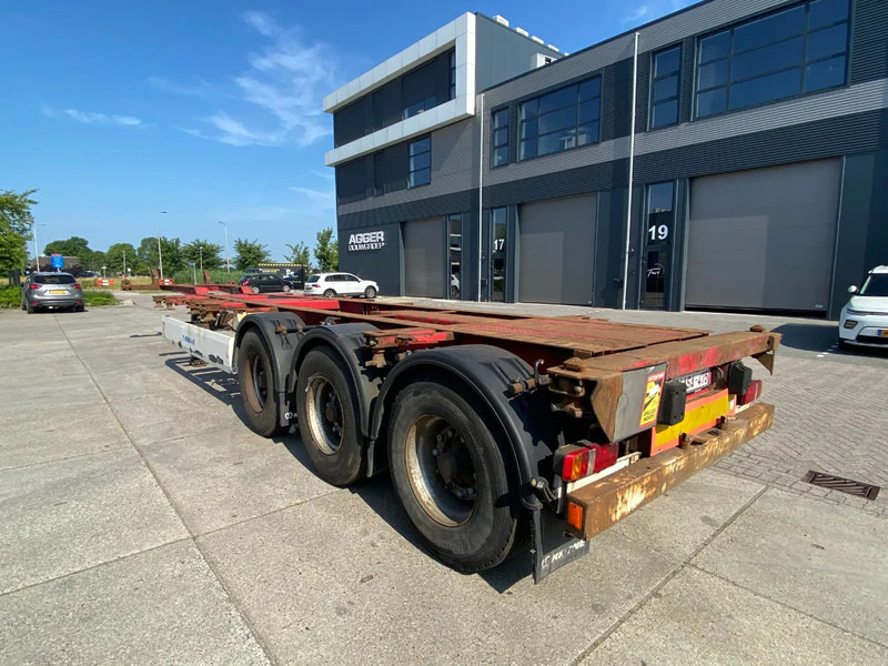 Krone SD 27 / container chassis / BPW + Disc / 1x Lift Axle - Semirremolque portacontenedore/ Intercambiable: foto 3 Krone SD 27 / container chassis / BPW + Disc / 1x Lift Axle - Semirremolque portacontenedore/ Intercambiable: foto 3