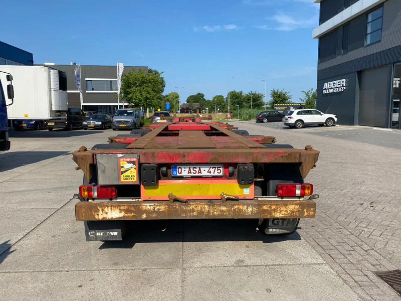 Krone SD 27 / container chassis / BPW + Disc / 1x Lift Axle - Semirremolque portacontenedore/ Intercambiable: foto 2 Krone SD 27 / container chassis / BPW + Disc / 1x Lift Axle - Semirremolque portacontenedore/ Intercambiable: foto 2