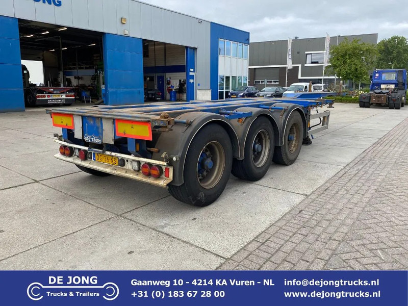 Semirremolque portacontenedore/ Intercambiable Nooteboom FT-43-03V / 2x Extendable / 1x Lift Axle / BPW Disc: foto 1