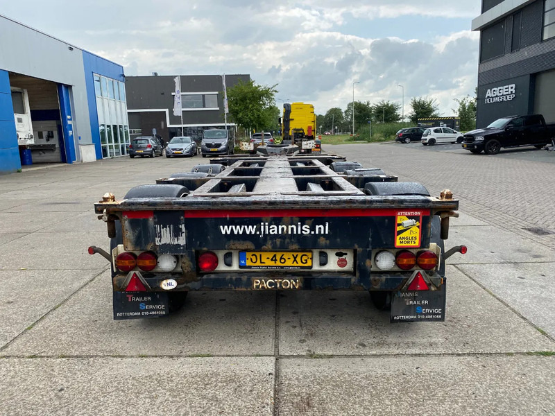 Pacton TXC 343 Multi / 3x Extendable / 1x Lift Axle - Semirremolque portacontenedore/ Intercambiable: foto 2 Pacton TXC 343 Multi / 3x Extendable / 1x Lift Axle - Semirremolque portacontenedore/ Intercambiable: foto 2