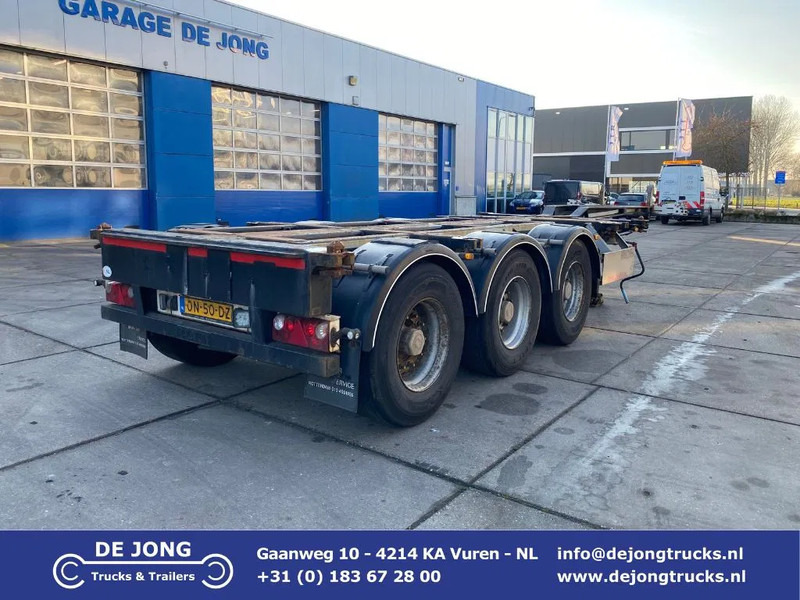 Pacton TXC 343 Multi / 3x Extendable / 1x Lift Axle - Semirremolque portacontenedore/ Intercambiable: foto 1 Pacton TXC 343 Multi / 3x Extendable / 1x Lift Axle - Semirremolque portacontenedore/ Intercambiable: foto 1