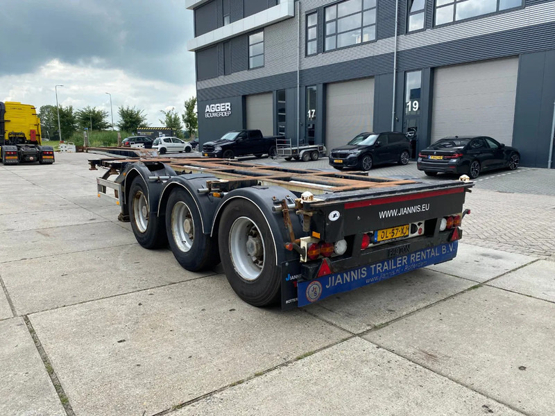 Pacton TXC 343 Multi / 3x Extendable / 1x Lift Axle - Semirremolque portacontenedore/ Intercambiable: foto 3 Pacton TXC 343 Multi / 3x Extendable / 1x Lift Axle - Semirremolque portacontenedore/ Intercambiable: foto 3