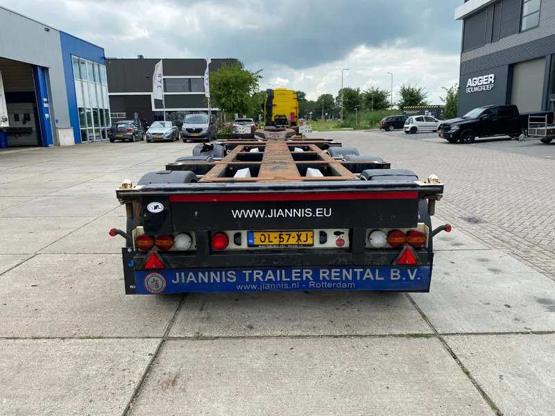 Pacton TXC 343 Multi / 3x Extendable / 1x Lift Axle - Semirremolque portacontenedore/ Intercambiable: foto 2 Pacton TXC 343 Multi / 3x Extendable / 1x Lift Axle - Semirremolque portacontenedore/ Intercambiable: foto 2