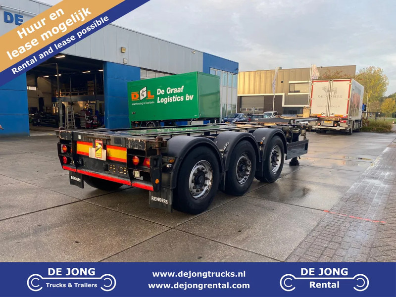 Renders Euro 800 3DFCST / Container Chassis / 45FT / 1x Lift Axle / 2x Extendable - Semirremolque portacontenedore/ Intercambiable: foto 1 Renders Euro 800 3DFCST / Container Chassis / 45FT / 1x Lift Axle / 2x Extendable - Semirremolque portacontenedore/ Intercambiable: foto 1