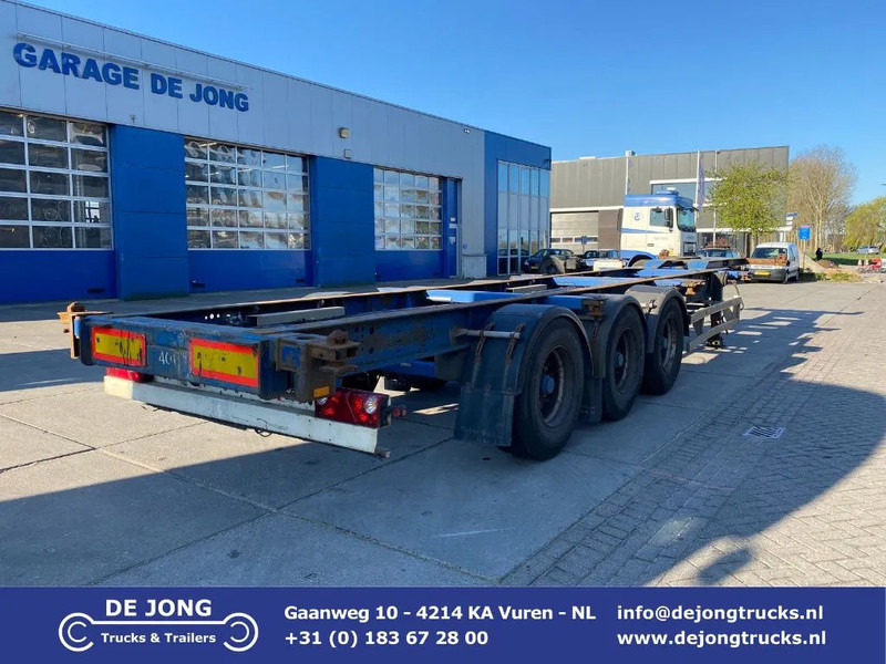 TURBO'S HOET 40 FT / BPW + Disc / 1x Lift Axle / 4690 KG! - Semirremolque portacontenedore/ Intercambiable: foto 1 TURBO'S HOET 40 FT / BPW + Disc / 1x Lift Axle / 4690 KG! - Semirremolque portacontenedore/ Intercambiable: foto 1