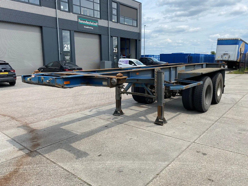 Van Hool 20FT Chassis / Steel Suspension / Double Air - Semirremolque portacontenedore/ Intercambiable: foto 4 Van Hool 20FT Chassis / Steel Suspension / Double Air - Semirremolque portacontenedore/ Intercambiable: foto 4