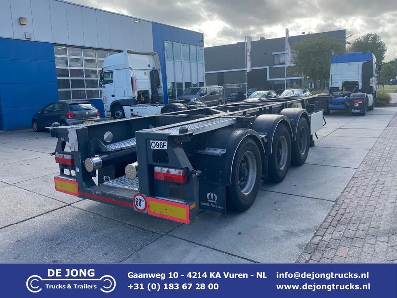 Van Hool Tank Chassis / ADR / BPW + DISC / 20-30 FT - Semirremolque portacontenedore/ Intercambiable: foto 1 Van Hool Tank Chassis / ADR / BPW + DISC / 20-30 FT - Semirremolque portacontenedore/ Intercambiable: foto 1