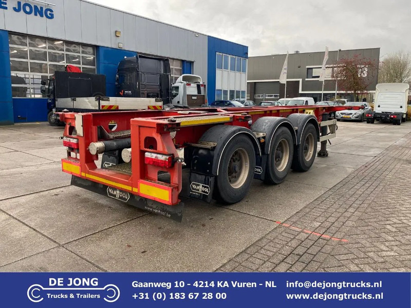 Van Hool Tank chassis / ADR / BPW + DISC / 20-30 FT - Semirremolque portacontenedore/ Intercambiable: foto 1 Van Hool Tank chassis / ADR / BPW + DISC / 20-30 FT - Semirremolque portacontenedore/ Intercambiable: foto 1