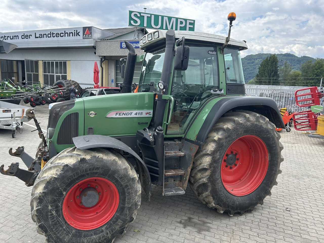 Fendt 411 Vario - Tractor: foto 5 Fendt 411 Vario - Tractor: foto 5