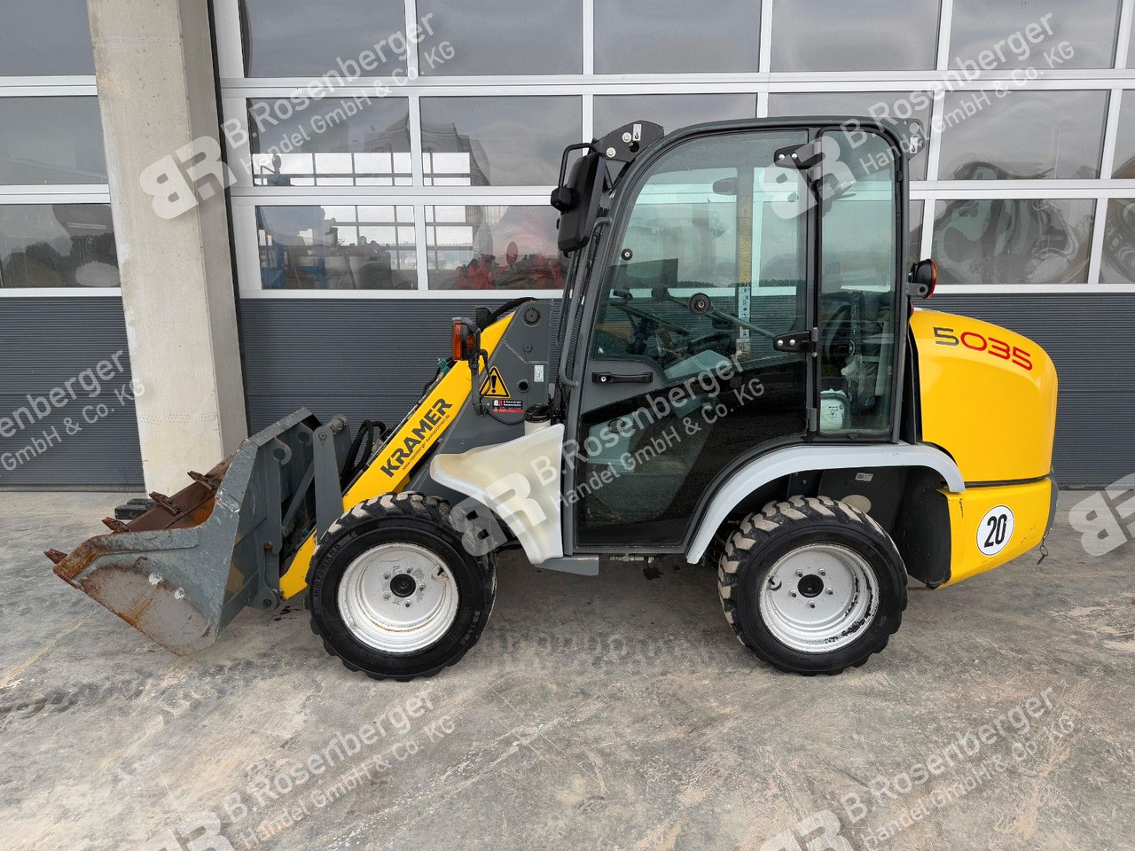 Kramer 5035 Radlader / Gabel & Schaufel / nur 1023h - Cargadora de ruedas: foto 2 Kramer 5035 Radlader / Gabel & Schaufel / nur 1023h - Cargadora de ruedas: foto 2