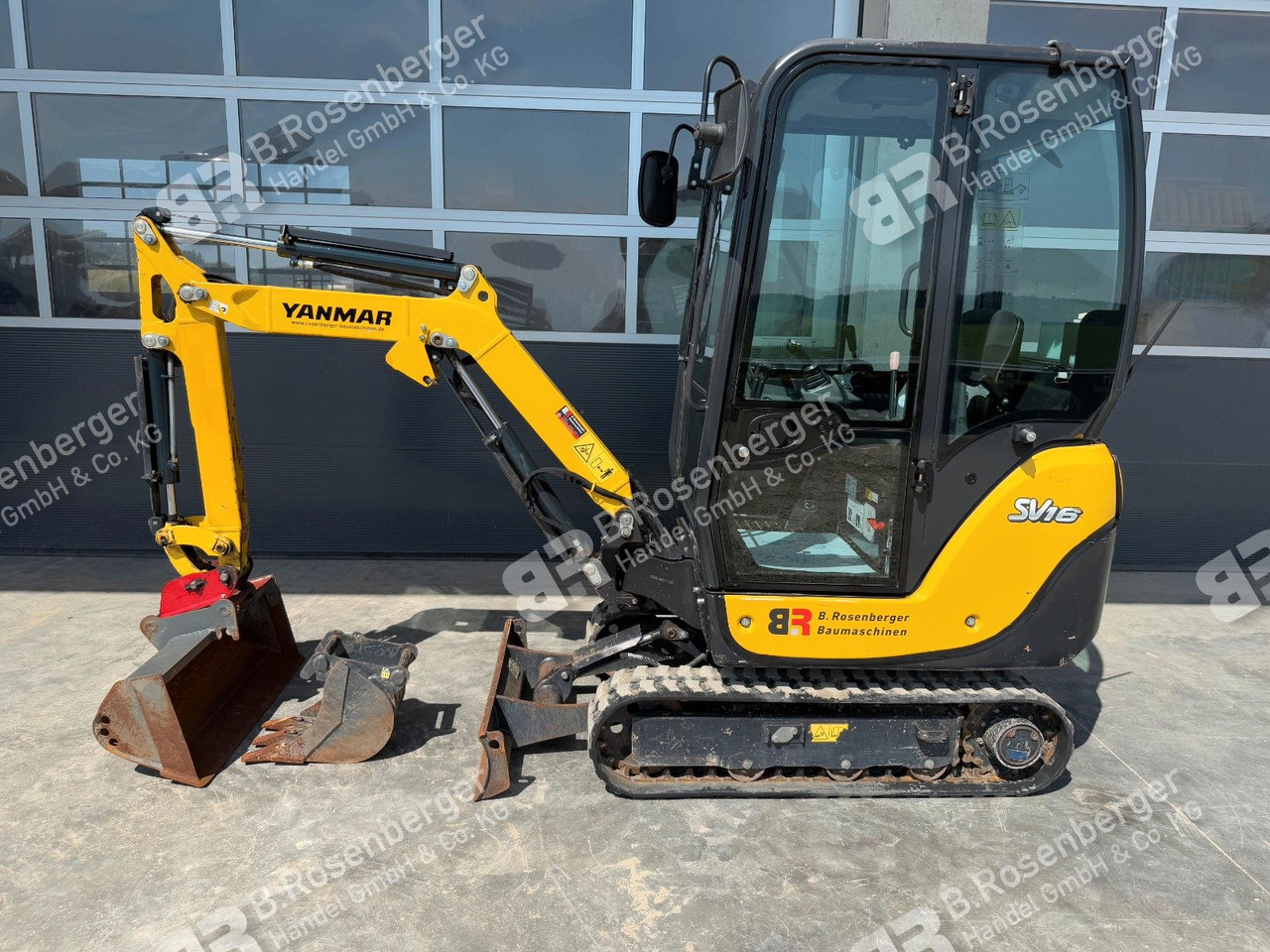 Yanmar SV16 Minibagger / nur 786h / BJ2017 - Miniexcavadora: foto 2 Yanmar SV16 Minibagger / nur 786h / BJ2017 - Miniexcavadora: foto 2