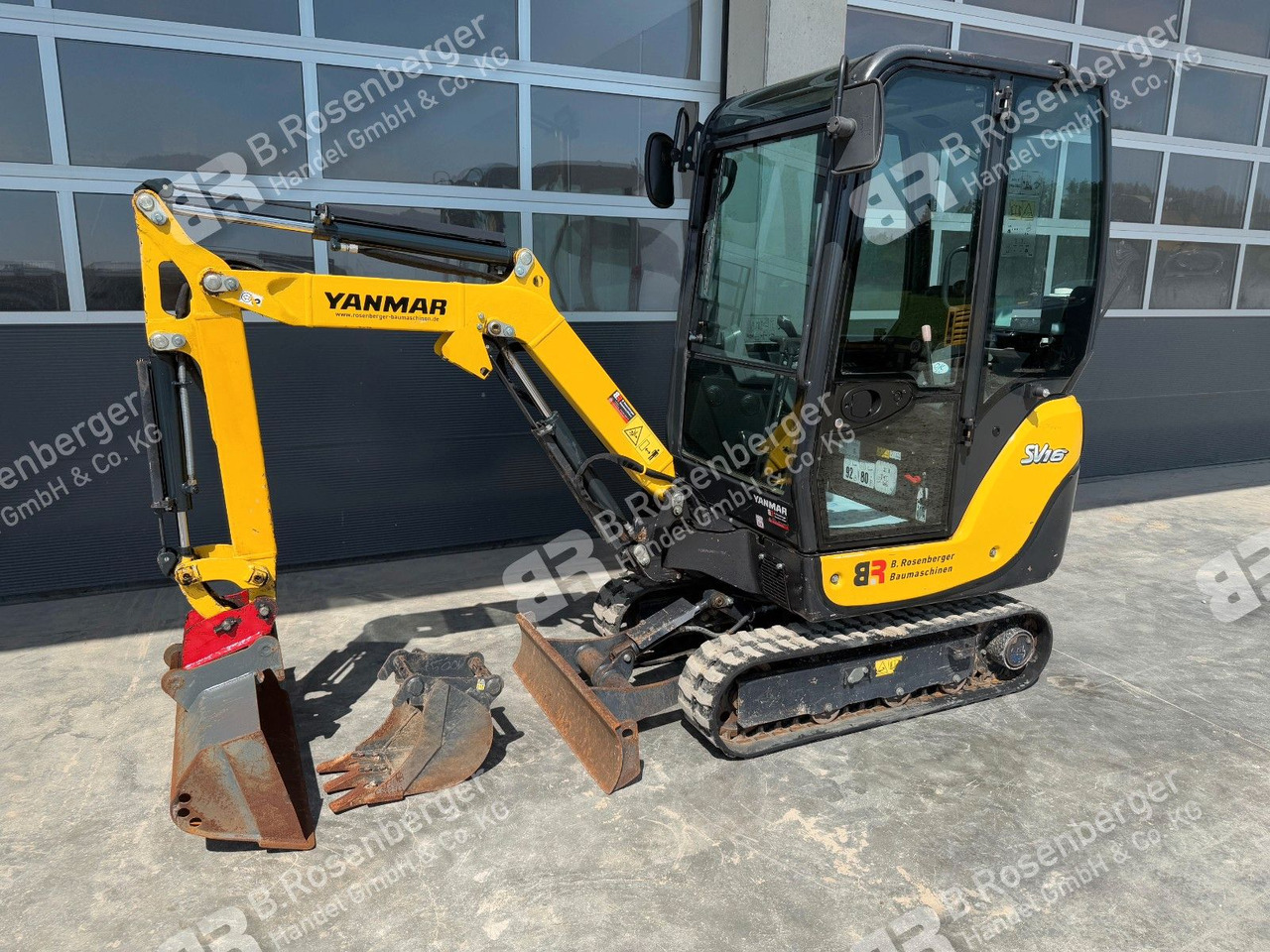 Yanmar SV16 Minibagger / nur 786h / BJ2017 - Miniexcavadora: foto 1 Yanmar SV16 Minibagger / nur 786h / BJ2017 - Miniexcavadora: foto 1
