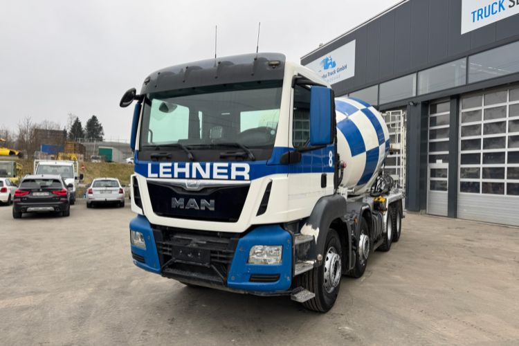 MAN TGS 32.400 8x4 Stetter 9m3 - Camión hormigonera: foto 1 MAN TGS 32.400 8x4 Stetter 9m3 - Camión hormigonera: foto 1