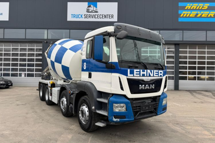 MAN TGS 32.400 8x4 Stetter 9m3 - Camión hormigonera: foto 3 MAN TGS 32.400 8x4 Stetter 9m3 - Camión hormigonera: foto 3