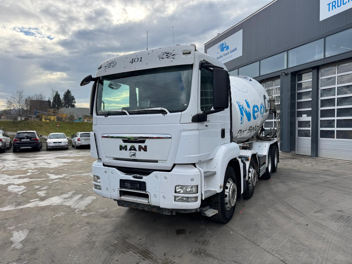 MAN TGS 32.480 8x4 Liebherr 9m3 - Camión hormigonera: foto 1 MAN TGS 32.480 8x4 Liebherr 9m3 - Camión hormigonera: foto 1