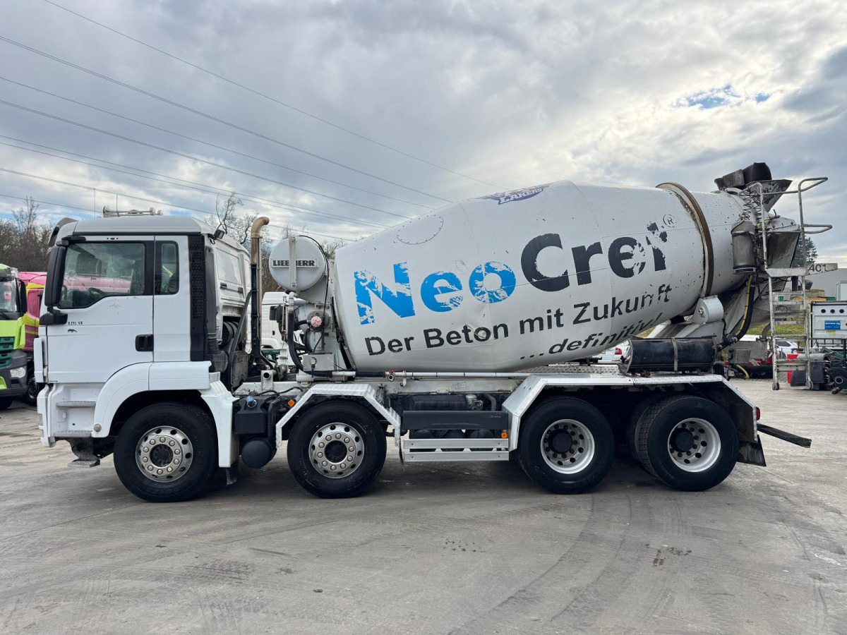 Camión hormigonera MAN TGS 32.480 8x4 Liebherr 9m3: foto 8