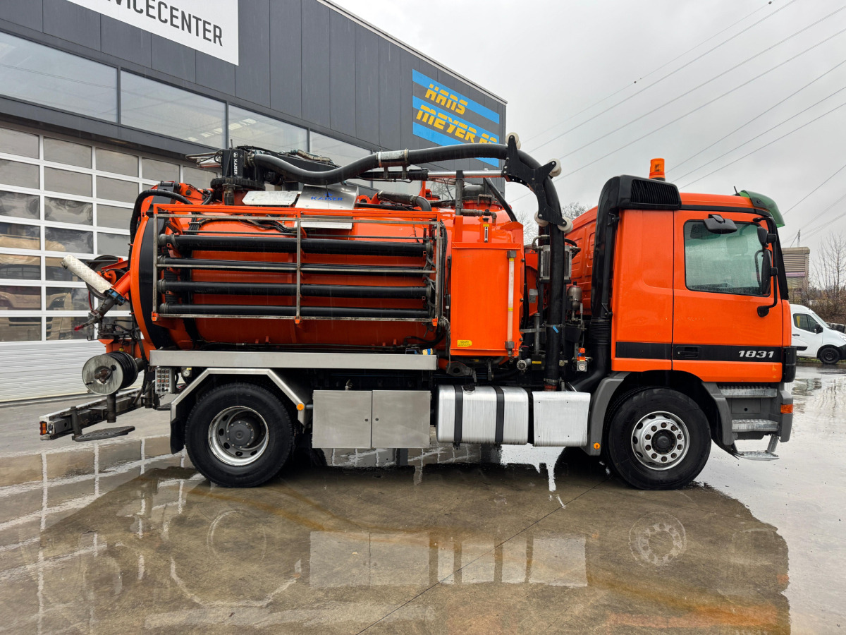 MERCEDES Actros 1831 4x2 Kaiser Saug- & Spülwagen - Limpieza de alcantarillado: foto 5 MERCEDES Actros 1831 4x2 Kaiser Saug- & Spülwagen - Limpieza de alcantarillado: foto 5