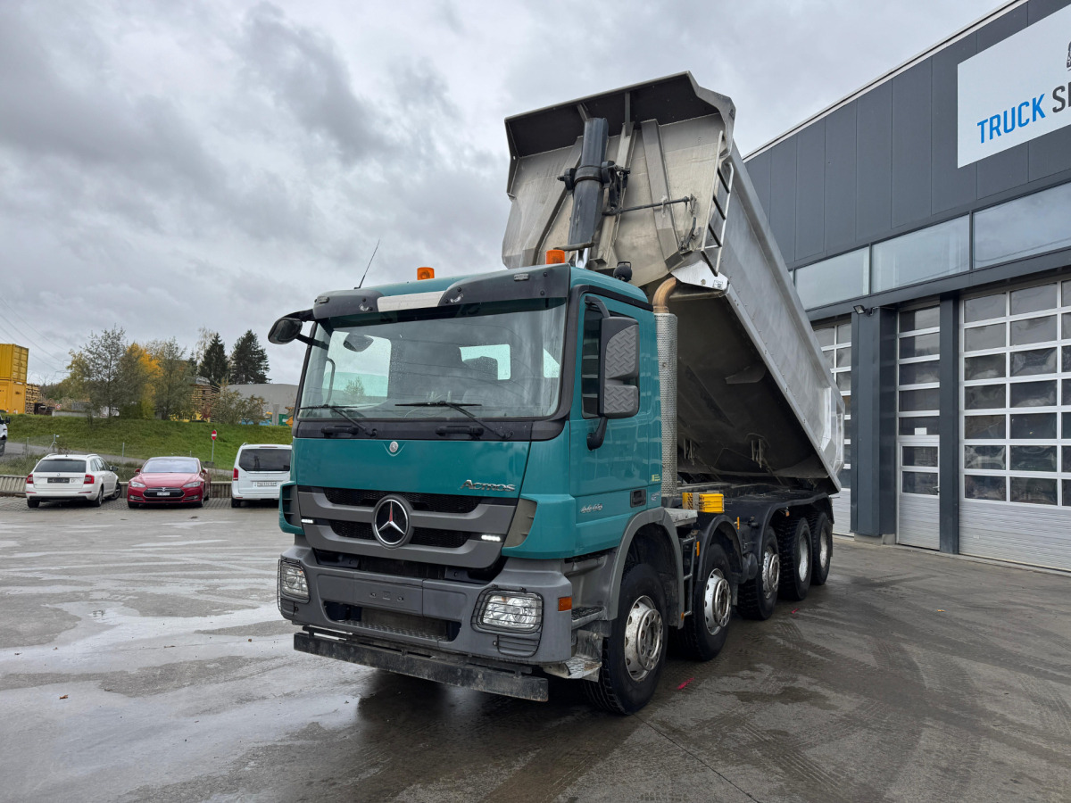 MERCEDES Actros 4448 10x4 Rückwärtskipper 20m3 - Camión volquete: foto 1 MERCEDES Actros 4448 10x4 Rückwärtskipper 20m3 - Camión volquete: foto 1