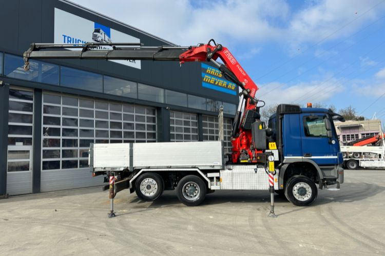 Camión grúa, Camión caja abierta Mercedes-Benz Actros 2648 6x4/4 Fassi455 SZM/Pritsche: foto 13