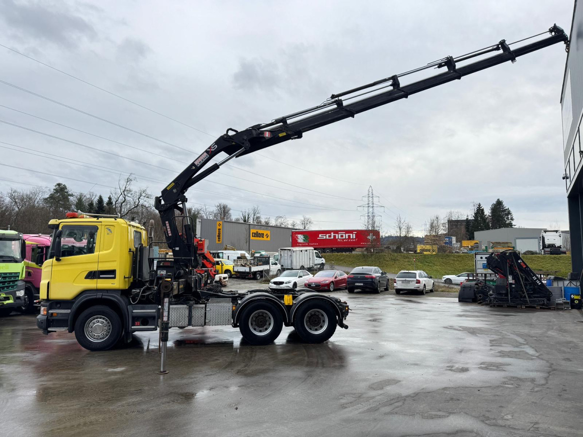 Camión grúa SCANIA G480 6x4 SWS KIPPER/KRAN/SZM HIAB244-5: foto 14