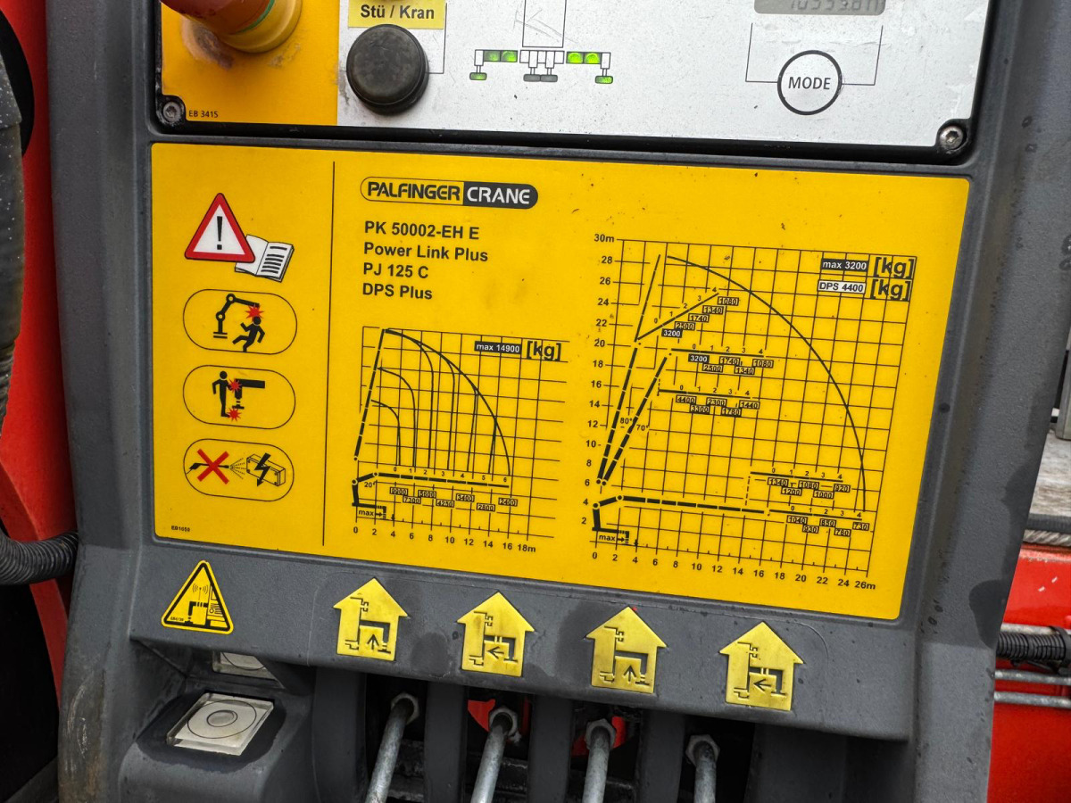 Camión grúa SCANIA Scania R480 8x4 PK50002 Flyjib&Seil Bj.2013: foto 12 Camión grúa SCANIA Scania R480 8x4 PK50002 Flyjib&Seil Bj.2013: foto 12